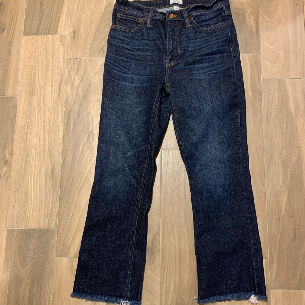 J.Crew Billie Demi Boot Crop Jeans